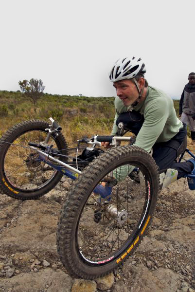 Chris Waddell | Cycles to top of Kilimanjaro